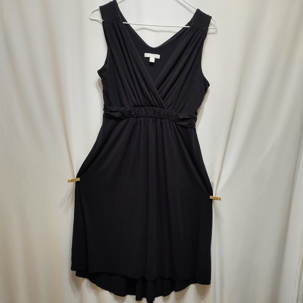 NY & Co Sleeveless Dress w Front and Back Gathers